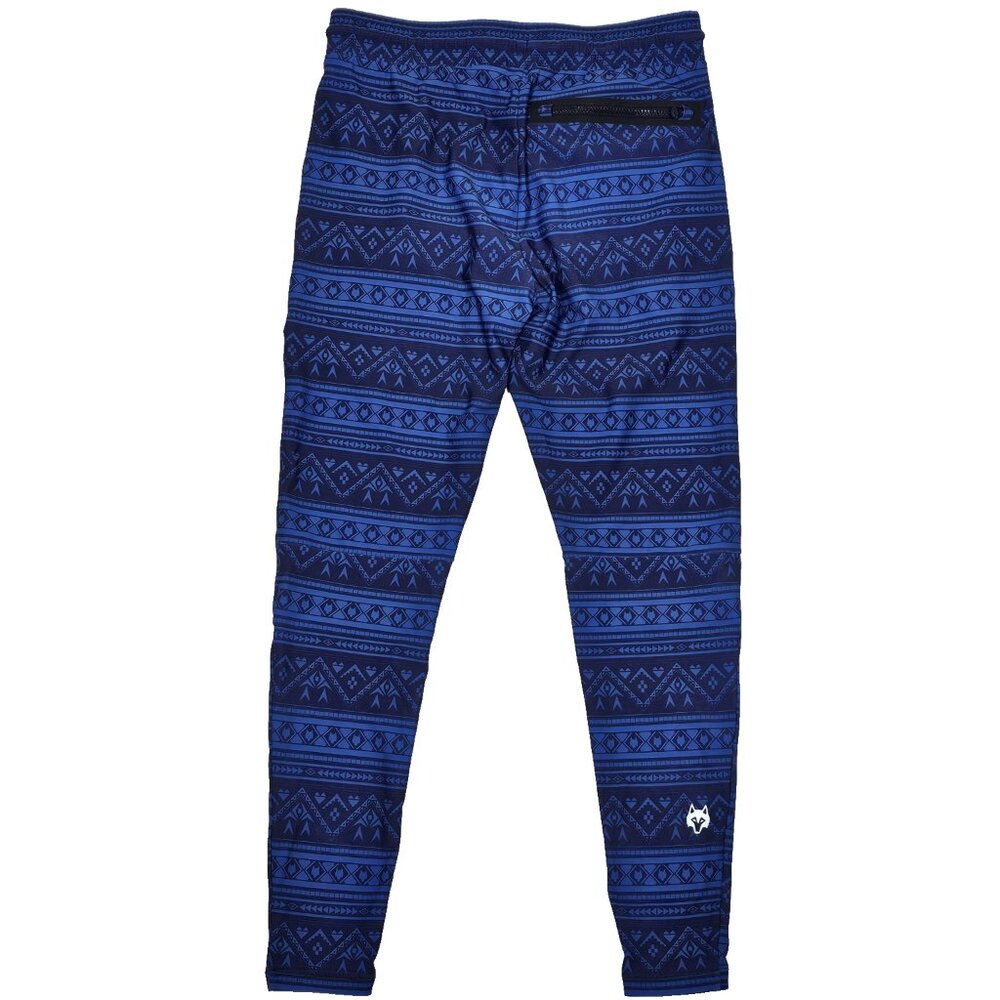 Greyson Blue Patterned Sweatpants - Picture 4 of 8